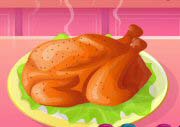 Roast Turkey In Thanksgiving Day